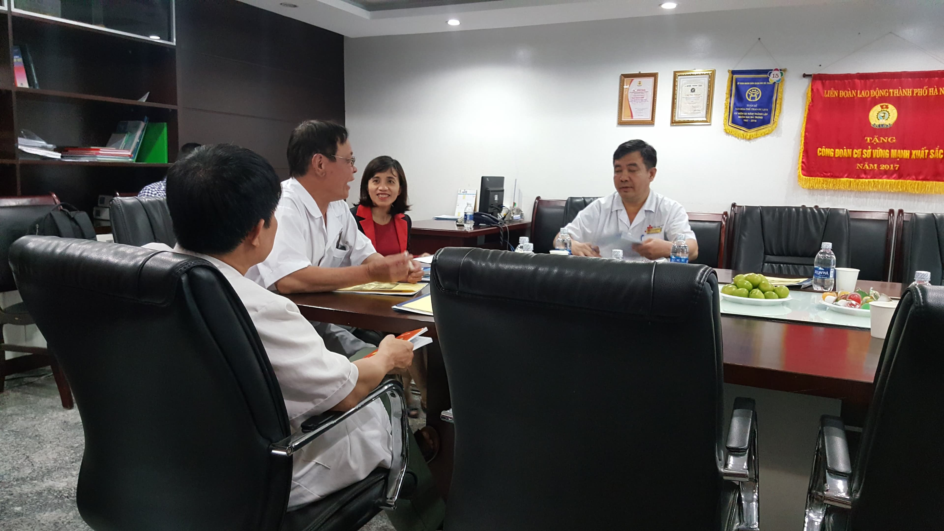 Hội thảo tại Bệnh viện Ung bướu Hưng Việt