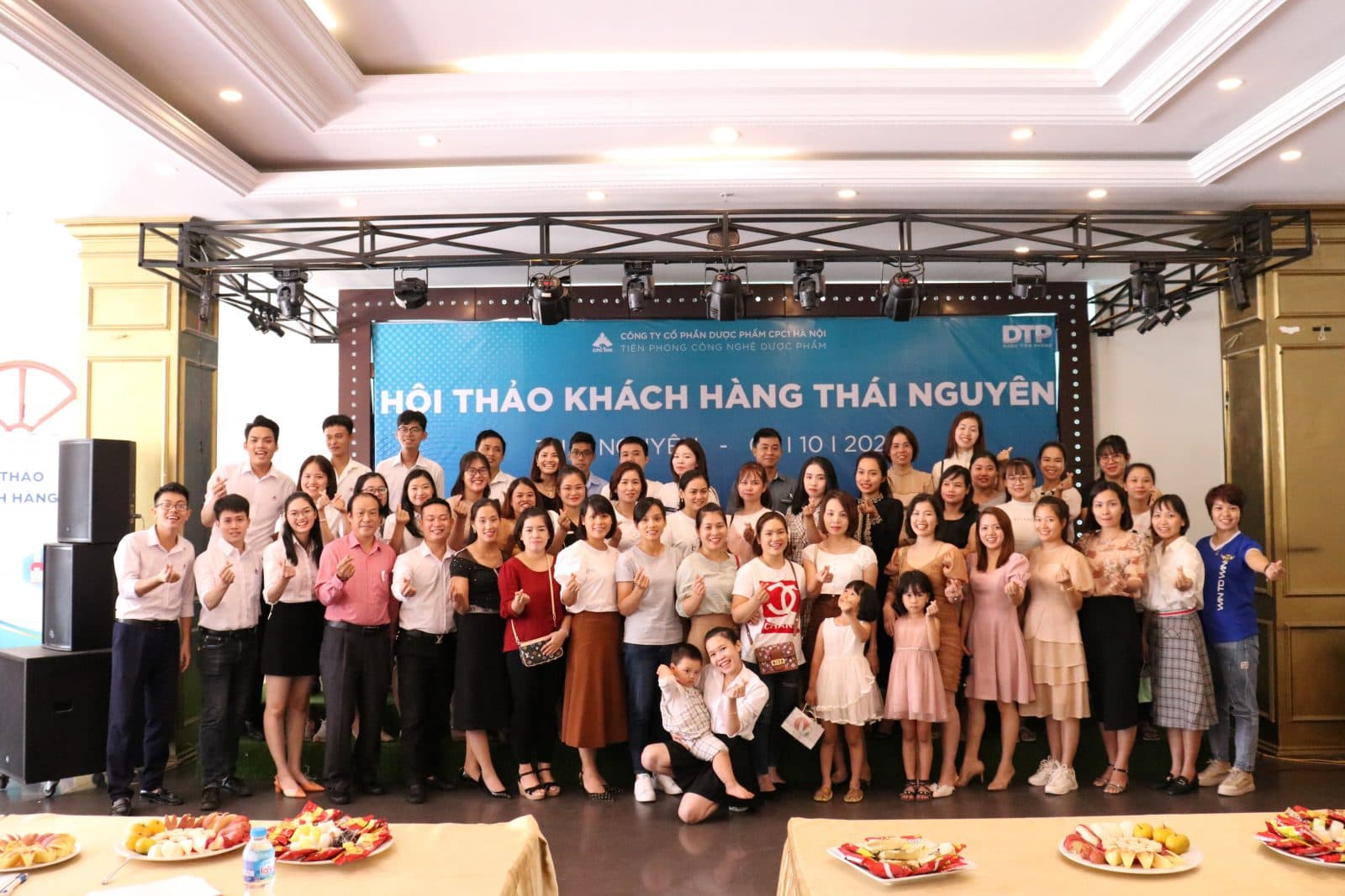 Hội thảo Khách hàng Thái Nguyên: Mucome có hiệu quả nhanh, Laforin gây ấn tượng với cốc liền chai.