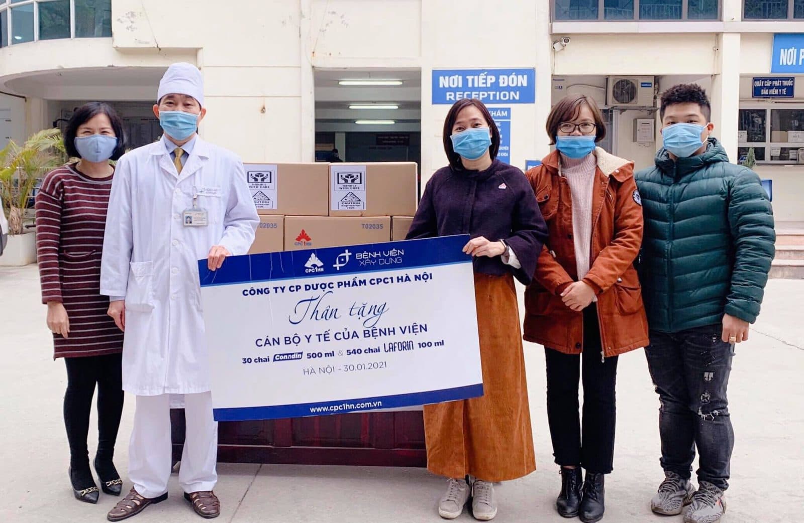 Chung tay cùng Bệnh viện Xây Dựng đẩy lùi Covid