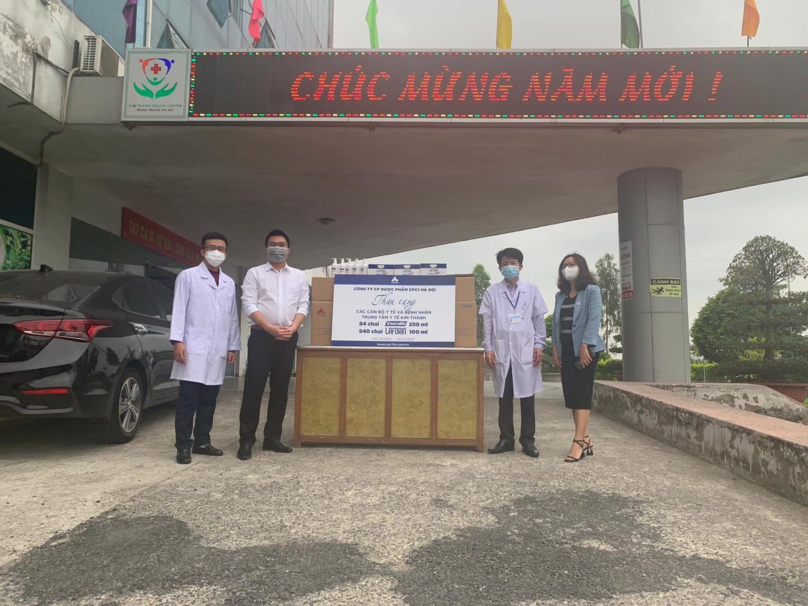 Đồng hành tiếp sức cán bộ y tế tỉnh Hải Dương đẩy lùi dịch Covid-19