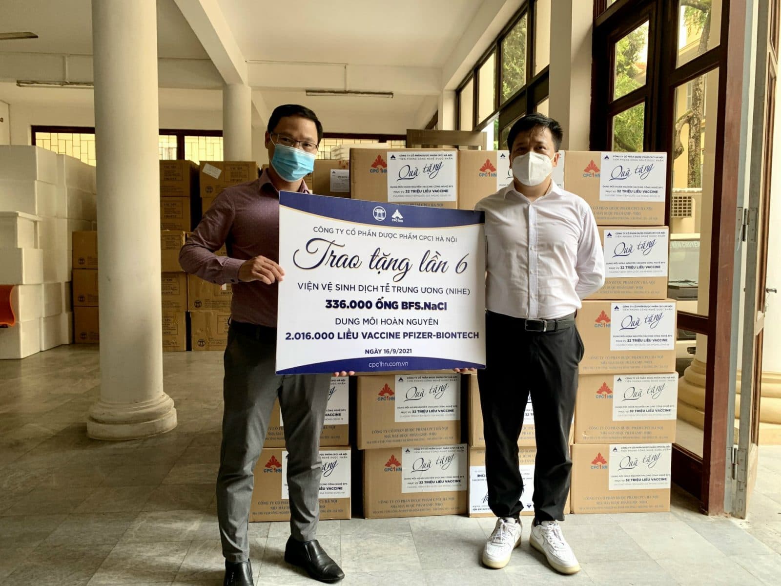 CÂU CHUYỆN "TÂM Ý TƯƠNG THÔNG" CỦA VẮC XIN PFIZER VÀ BFS-NACL 0.9%