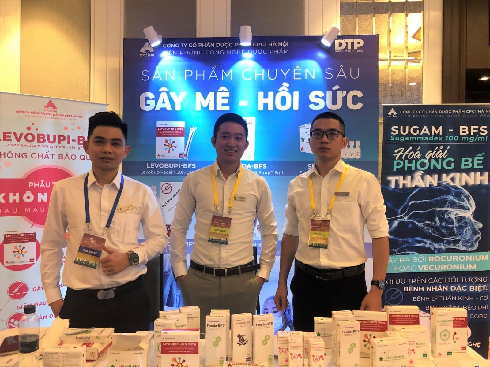 CPC1 HÀ NỘI TỰ HÀO GIỚI THIỆU ĐẾN HỘI NGHỊ GÂY MÊ HỒI SỨC ĐÔNG NAM Á NHỮNG SẢN PHẨM TIÊU CHUẨN CAO MANG THƯƠNG HIỆU VIỆT