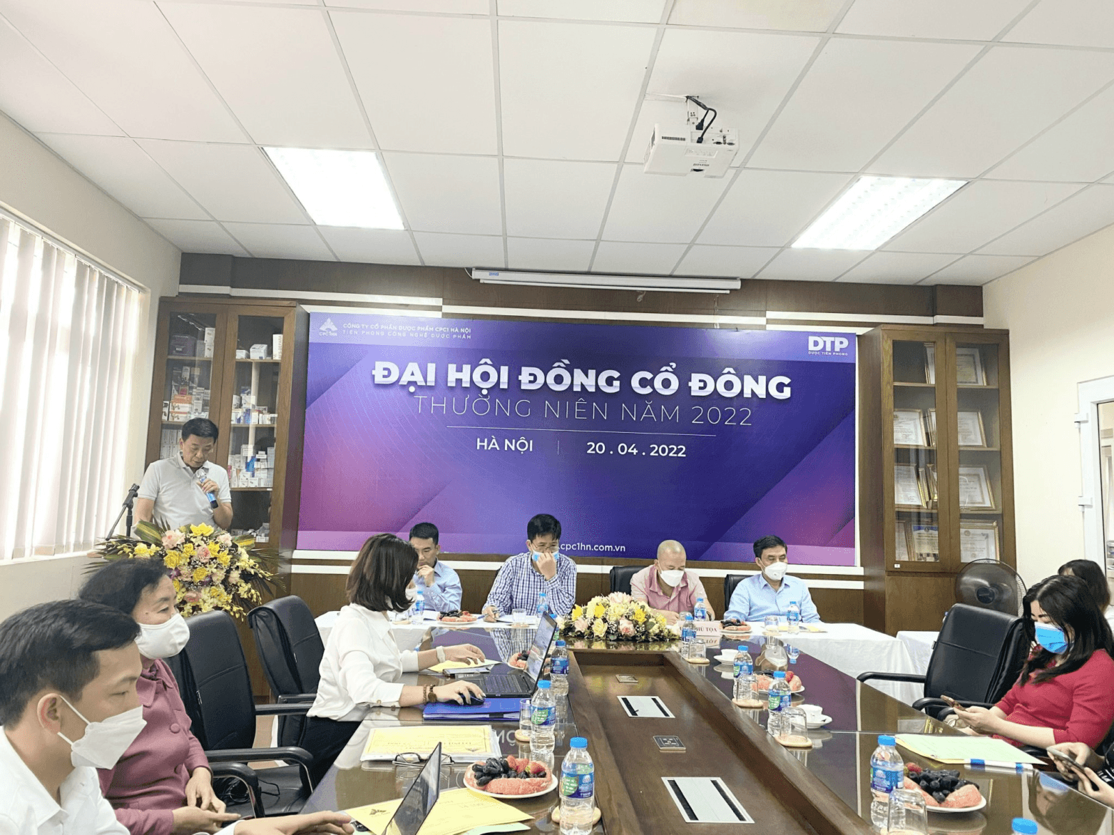DƯỢC PHẨM CPC1 HÀ NỘI CHÀO MỪNG ĐẠI HỘI ĐỒNG CỔ ĐÔNG THƯỜNG NIÊN NĂM 2022