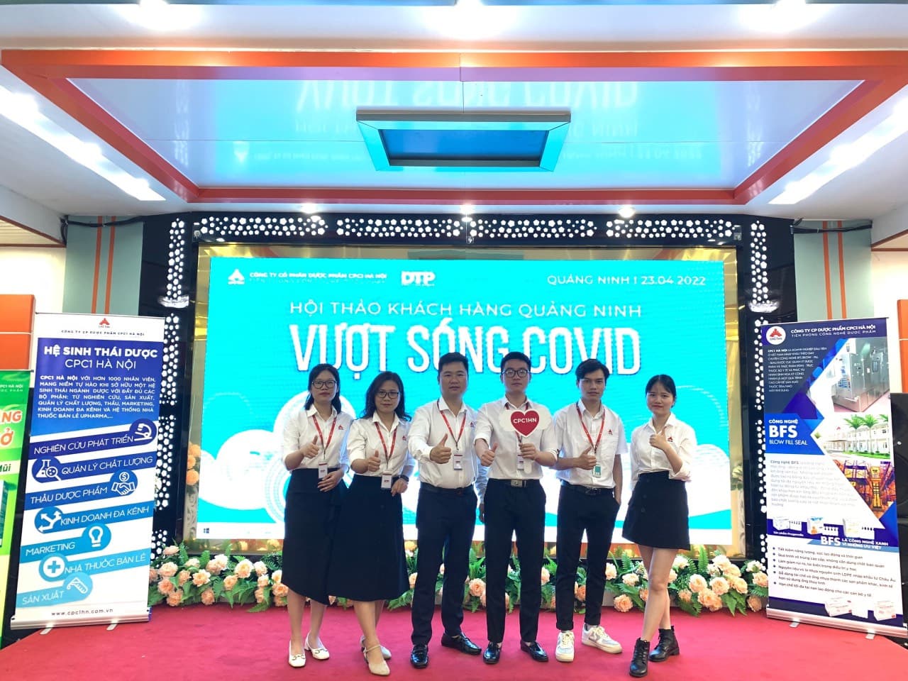 HỘI THẢO KHÁCH HÀNG QUẢNG NINH “VƯỢT SÓNG COVID” NGÀY 23/04/2022