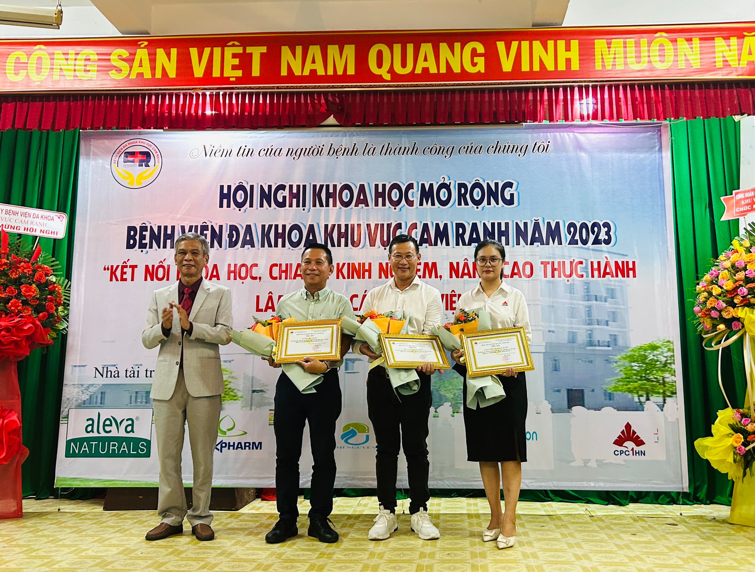 CPC1 HÀ NỘI THAM GIA BÁO CÁO TẠI HỘI NGHỊ KHOA HỌC MỞ RỘNG - BỆNH VIỆN ĐA KHOA KHU VỰC CAM RANH NĂM 2023
