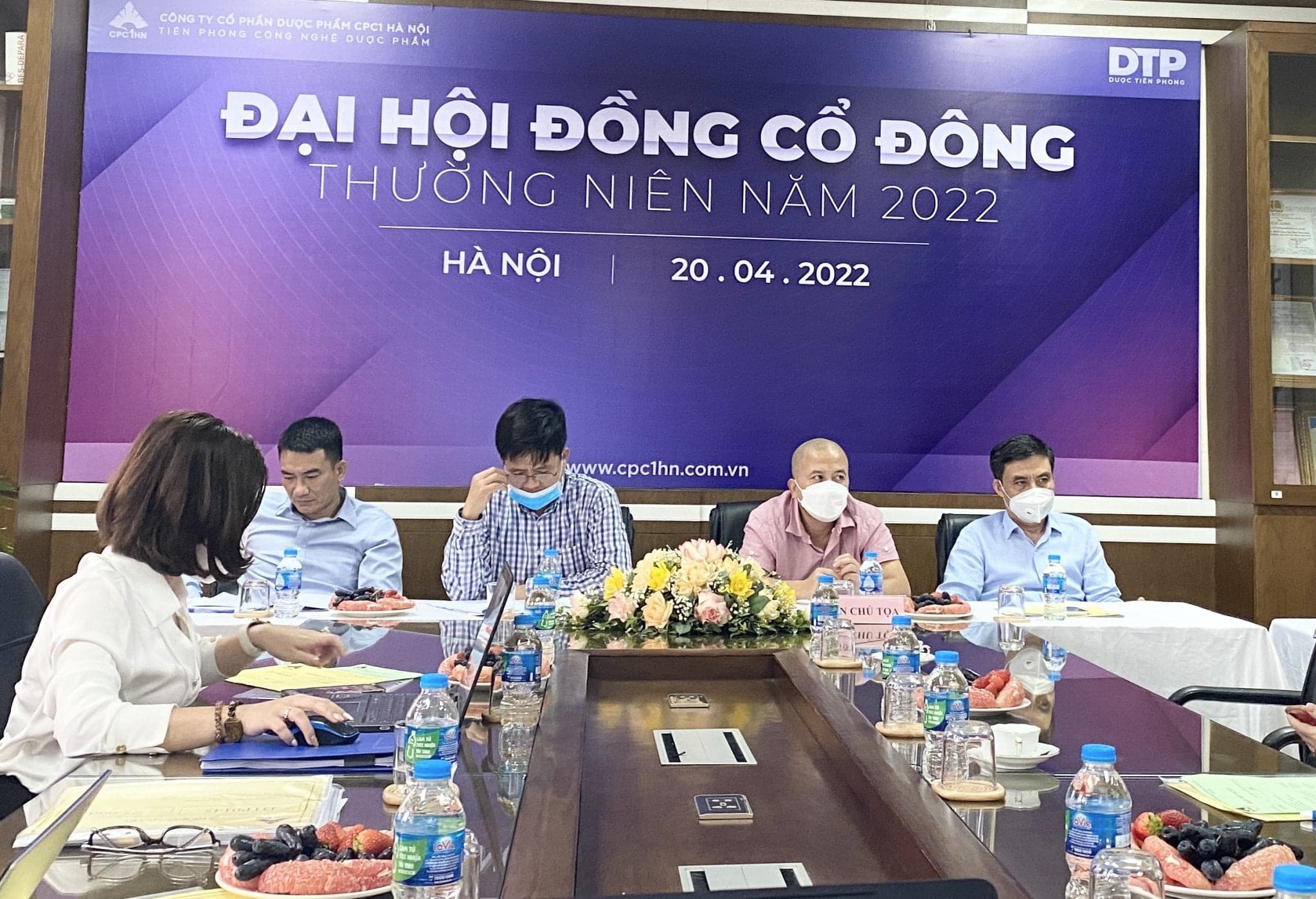 DƯỢC PHẨM CPC1 HÀ NỘI CHÀO MỪNG ĐẠI HỘI ĐỒNG CỔ ĐÔNG THƯỜNG NIÊN THÁNG 4 NĂM 2022