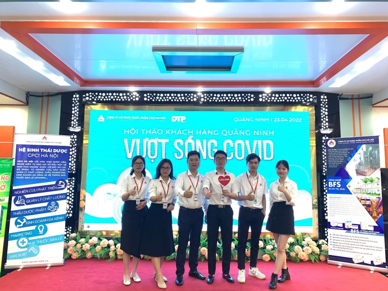 HỘI THẢO KHÁCH HÀNG QUẢNG NINH “VƯỢT SÓNG COVID” NGÀY 23/04/2022.