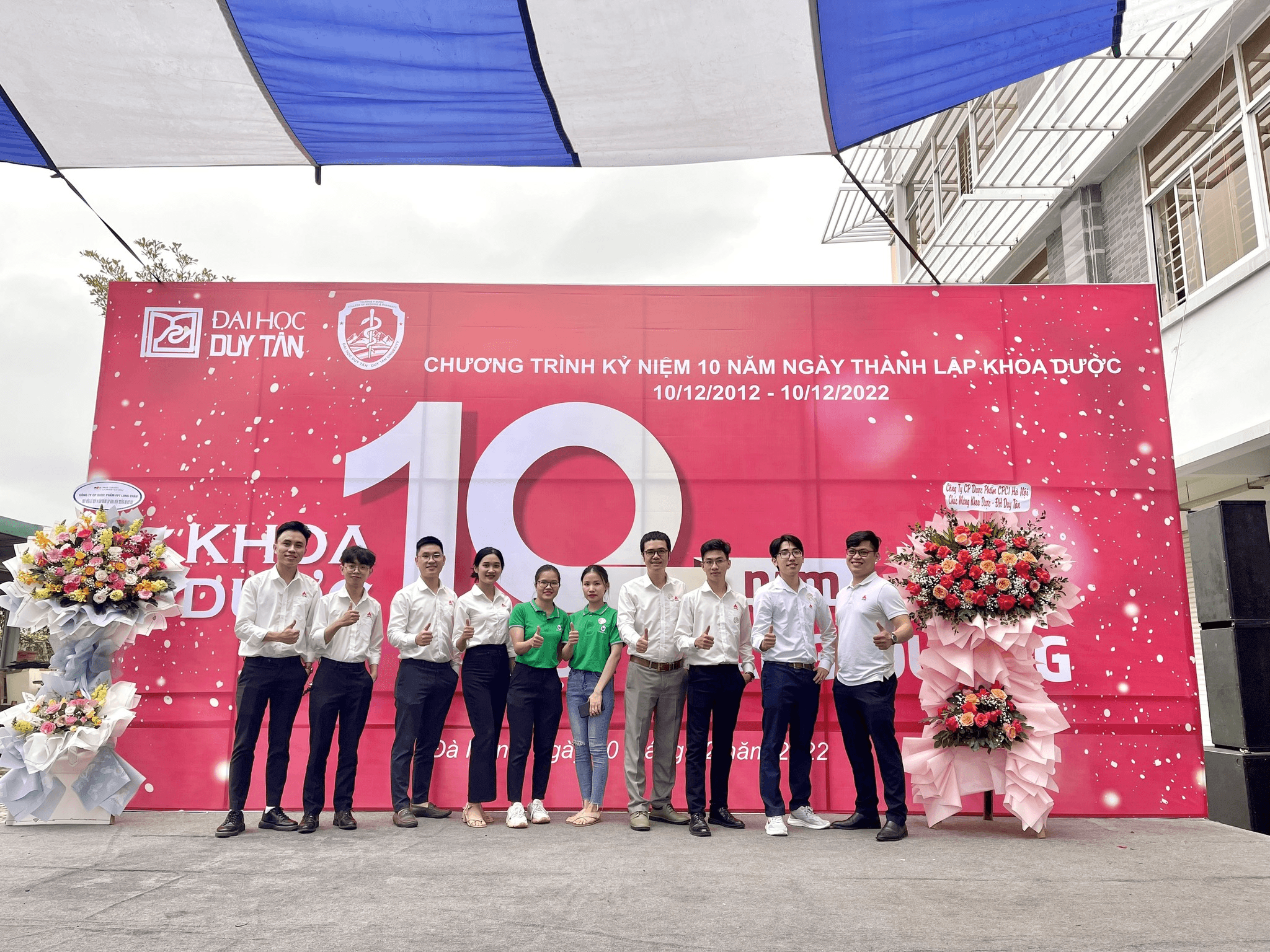 CPC1 HÀ NỘI THAM DỰ LỄ KỶ NIỆM 10 NĂM THÀNH LẬP KHOA DƯỢC – TRƯỜNG ĐẠI HỌC DUY TÂN