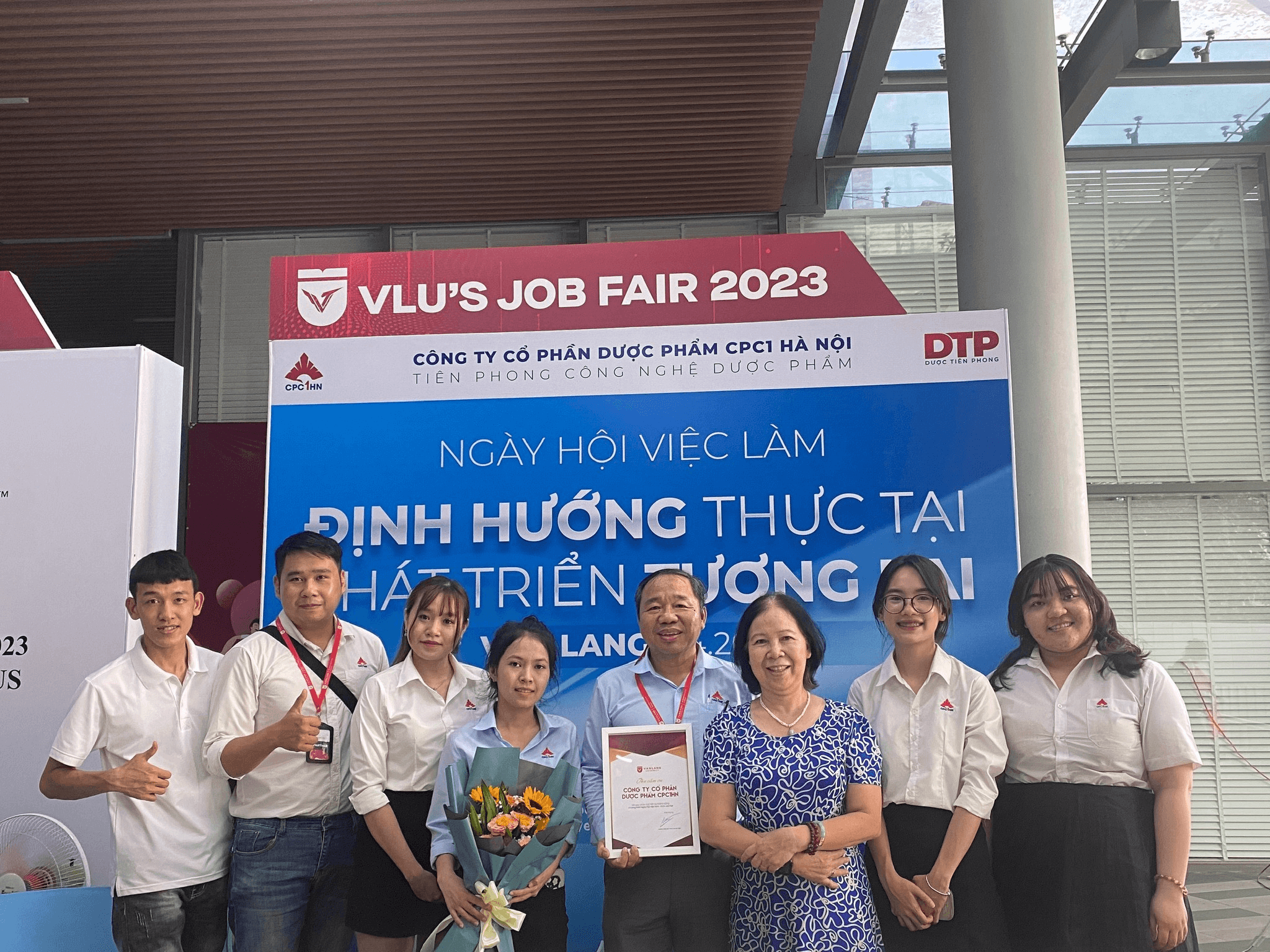 CUỘC HẸN ĐẦU TIÊN CỦA CPC1 HÀ NỘI VÀ ĐẠI HỌC VĂN LANG TẠI VLU'S JOB FAIR