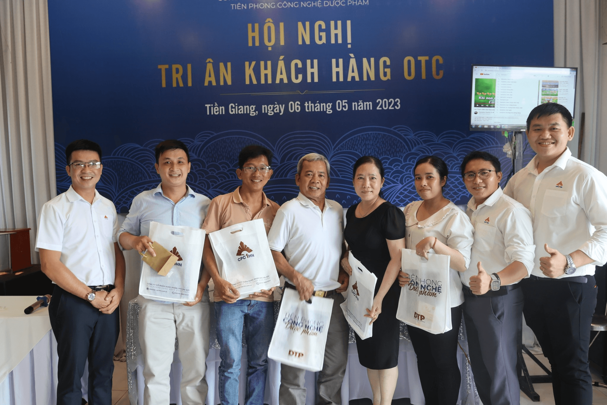 HỘI NGHỊ TRI ÂN KHÁCH HÀNG OTC DIỄN RA TẠI MỸ THO NGÀY 06/05/2023