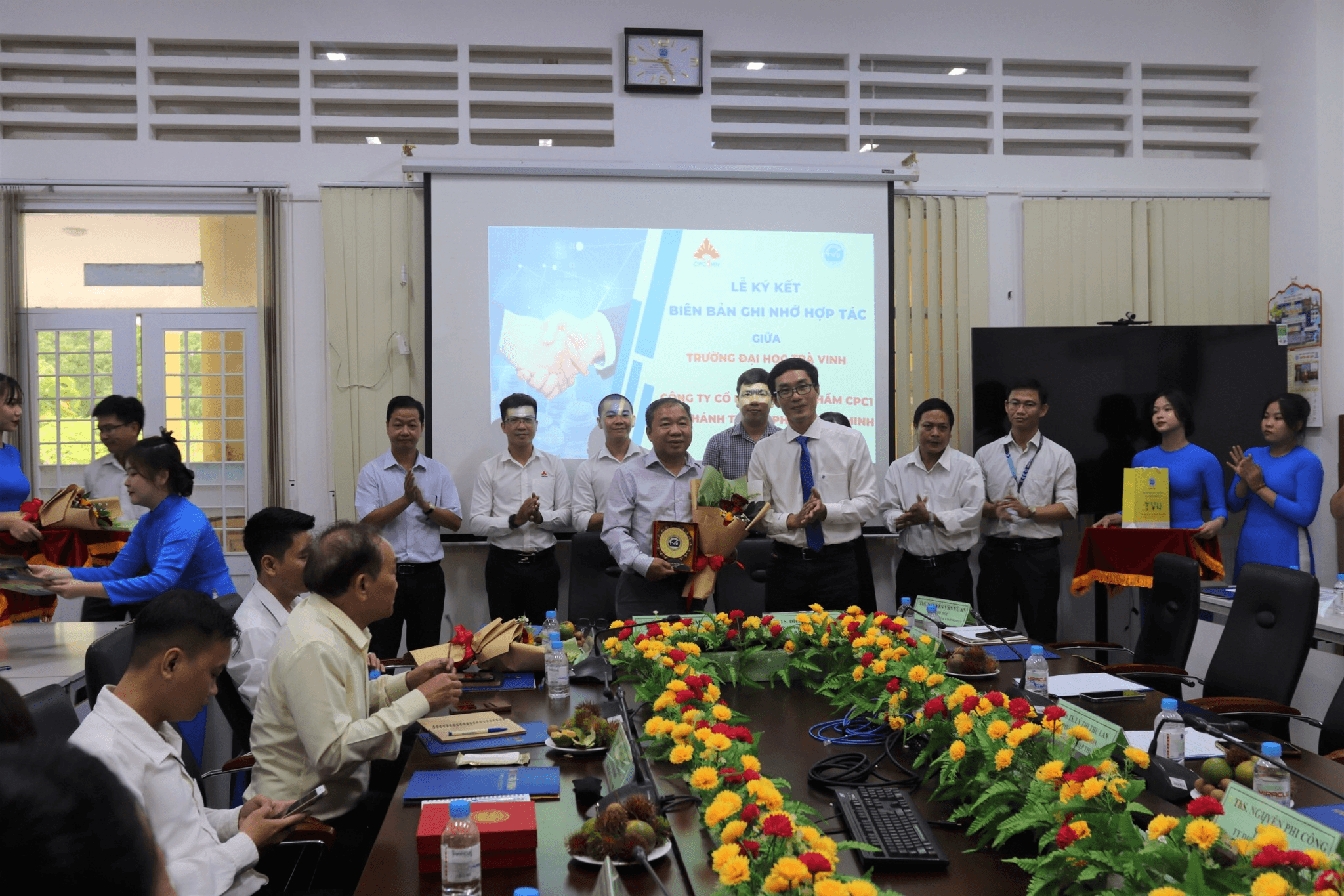 CPC1 HÀ NỘI LẦN ĐẦU HỢP TÁC CÙNG TRƯỜNG ĐẠI HỌC TRÀ VINH TRÊN HÀNH TRÌNH ƯƠM MẦM VÀ HƯỚNG NGHIỆP