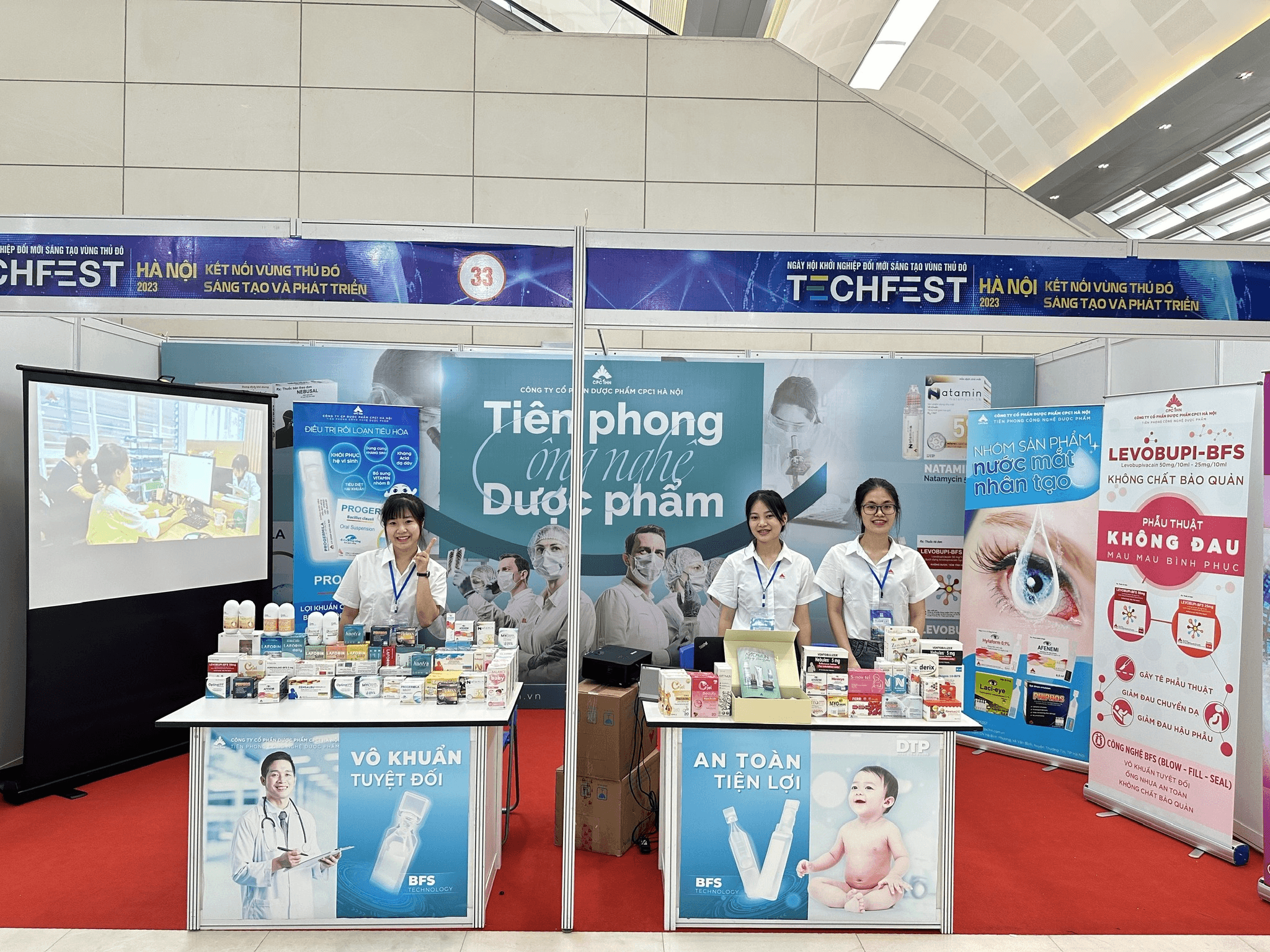 CPC1 HÀ NỘI TỰ HÀO THAM DỰ NGÀY HỘI KHỞI NGHIỆP ĐỔI MỚI SÁNG TẠO VÙNG THỦ ĐÔ TECHFEST 2023