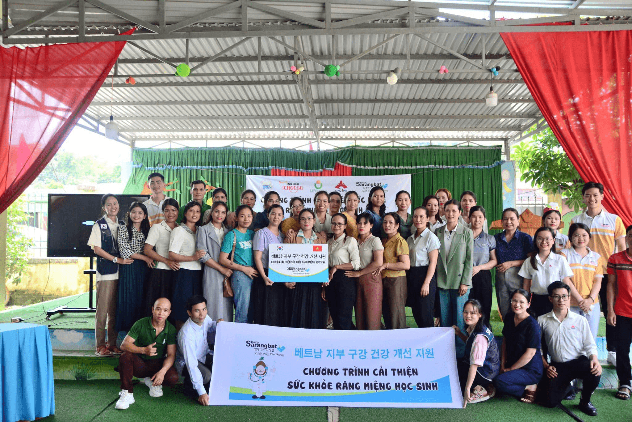 CPC1 HÀ NỘI ĐỒNG HÀNH CÙNG CHƯƠNG TRÌNH CẢI THIỆN SỨC KHOẺ RĂNG MIỆNG HỌC SINH MẦM NON