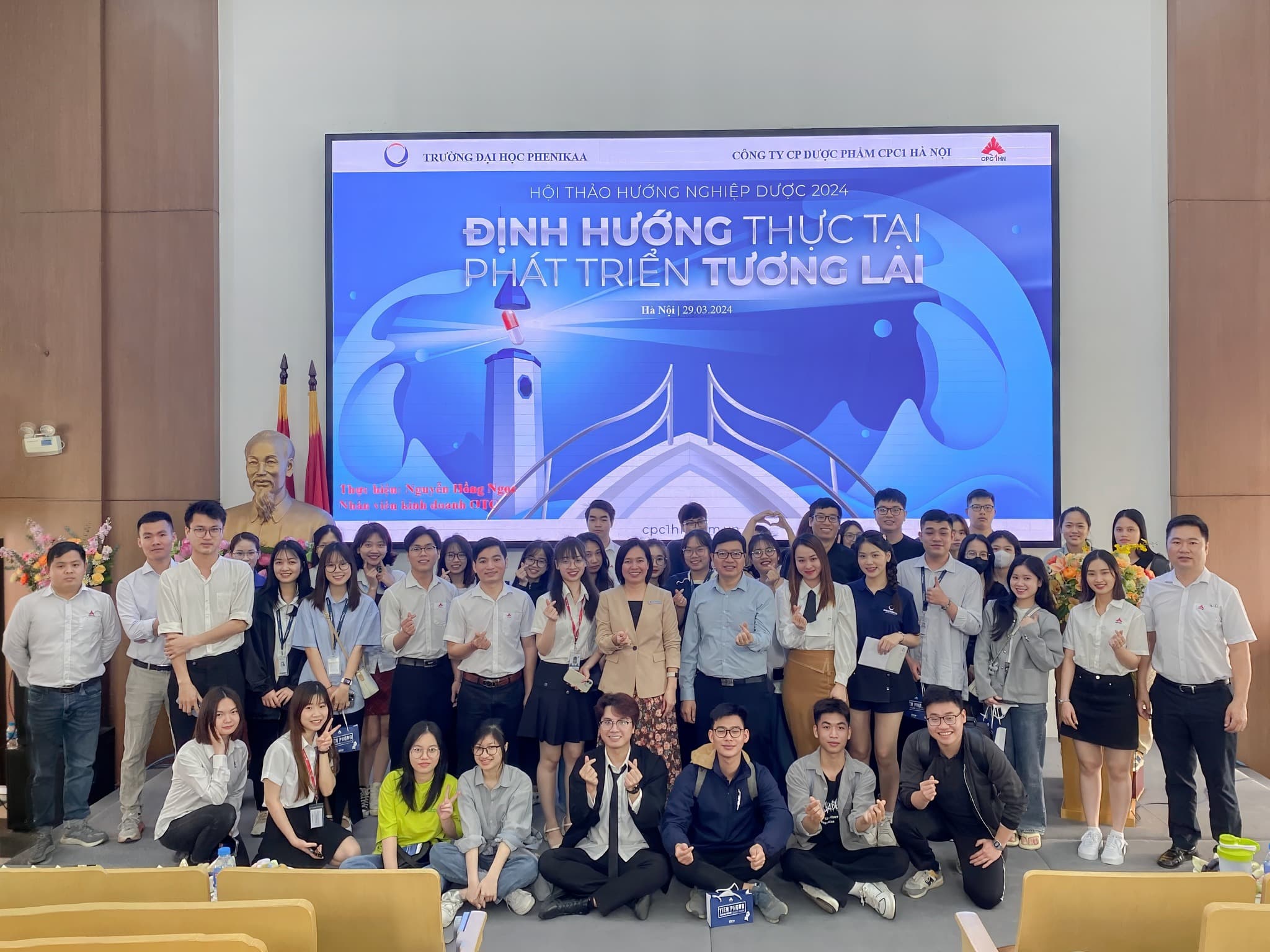 CPC1 HÀ NỘI CHÍNH THỨC TRỞ LẠI TRƯỜNG ĐẠI HỌC PHENIKAA VỚI HỘI THẢO HƯỚNG NGHIỆP “ĐỊNH HƯỚNG THỰC TẠI - PHÁT TRIỂN TƯƠNG LAI”