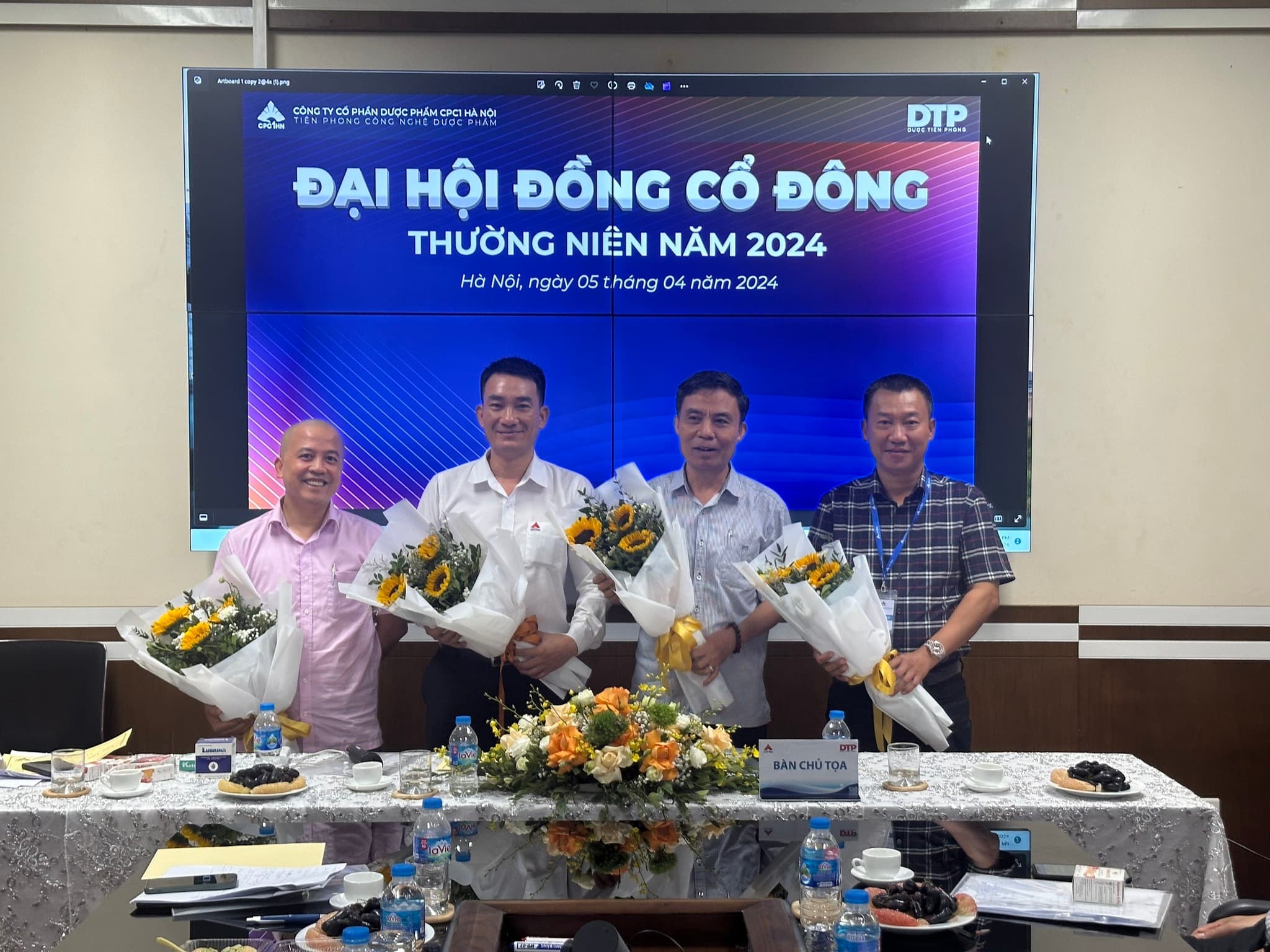 ĐẠI HỘI ĐỒNG CỔ ĐÔNG THƯỜNG NIÊN NĂM 2024 CÔNG TY CỔ PHẦN DƯỢC PHẨM CPC1 HÀ NỘI
