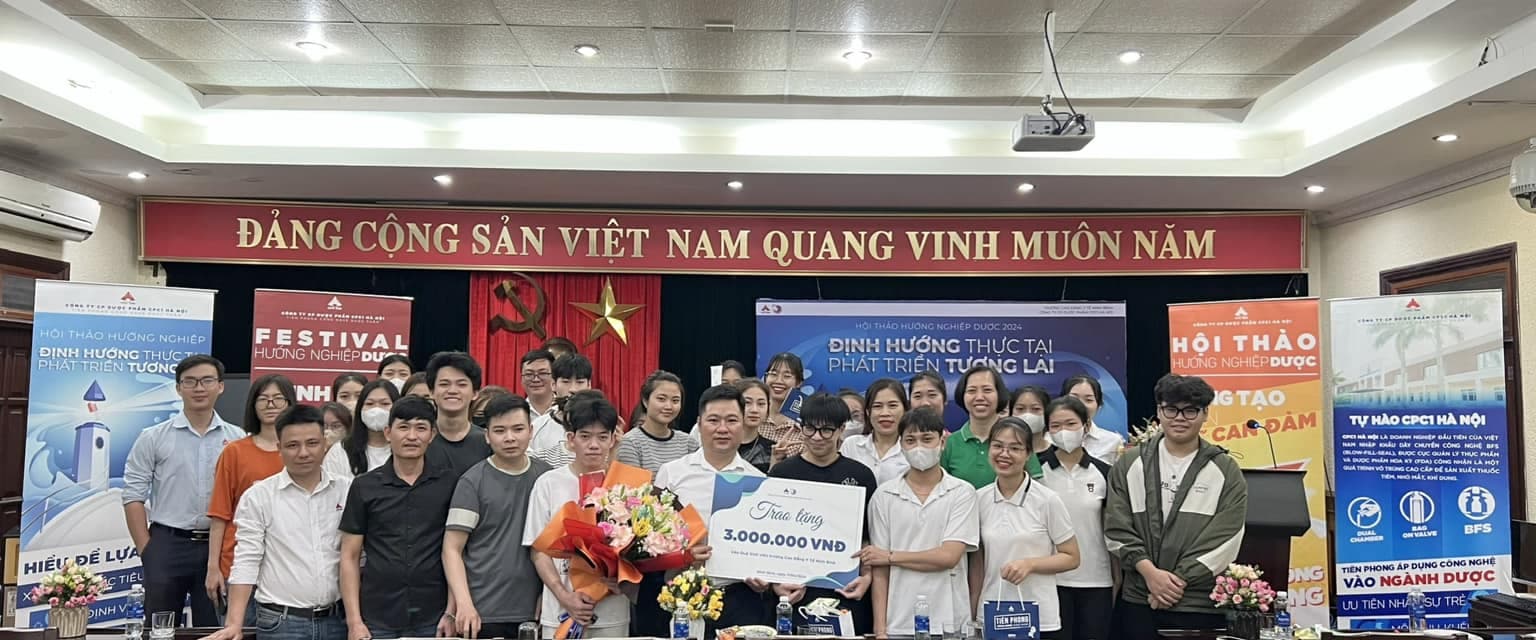LẦN ĐẦU TIÊN CPC1 HÀ NỘI VỀ HƯỚNG NGHIỆP DƯỢC TẠI TRƯỜNG CAO ĐẲNG Y TẾ NINH BÌNH CÓ ĐIỂM GÌ NỔI BẬT?