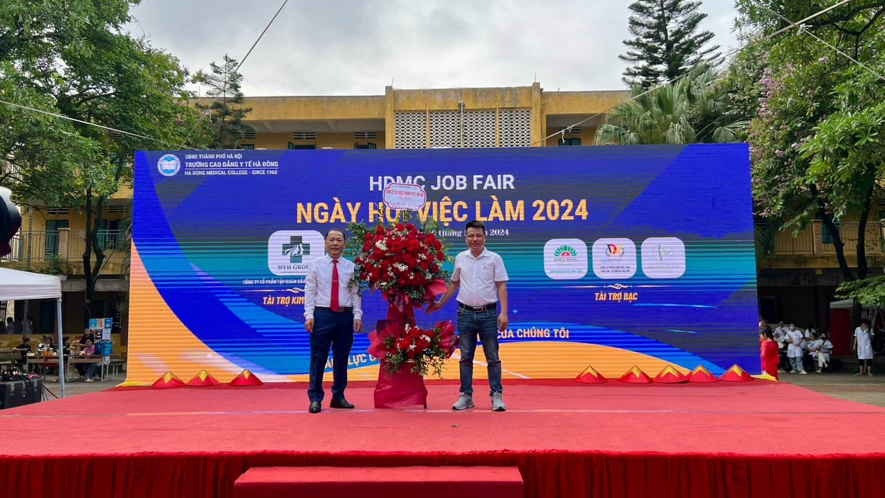 NHỮNG DẤU ẤN KHÓ PHAI CỦA CPC1 HÀ NỘI TẠI NGÀY HỘI VIỆC LÀM TRƯỜNG CAO ĐẲNG Y TẾ HÀ ĐÔNG 2024