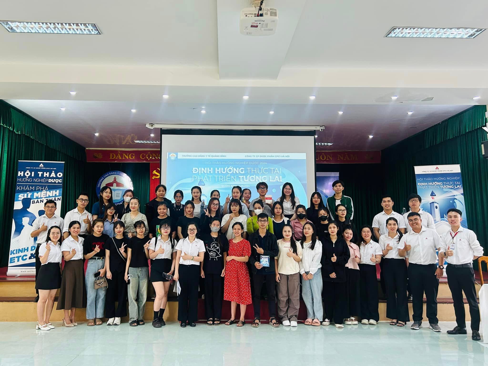 MỞ ĐẦU THÁNG 6 - KHỞI ĐẦU HỢP TÁC HƯỚNG NGHIỆP DƯỢC TẠI CAO ĐẲNG Y TẾ QUẢNG BÌNH