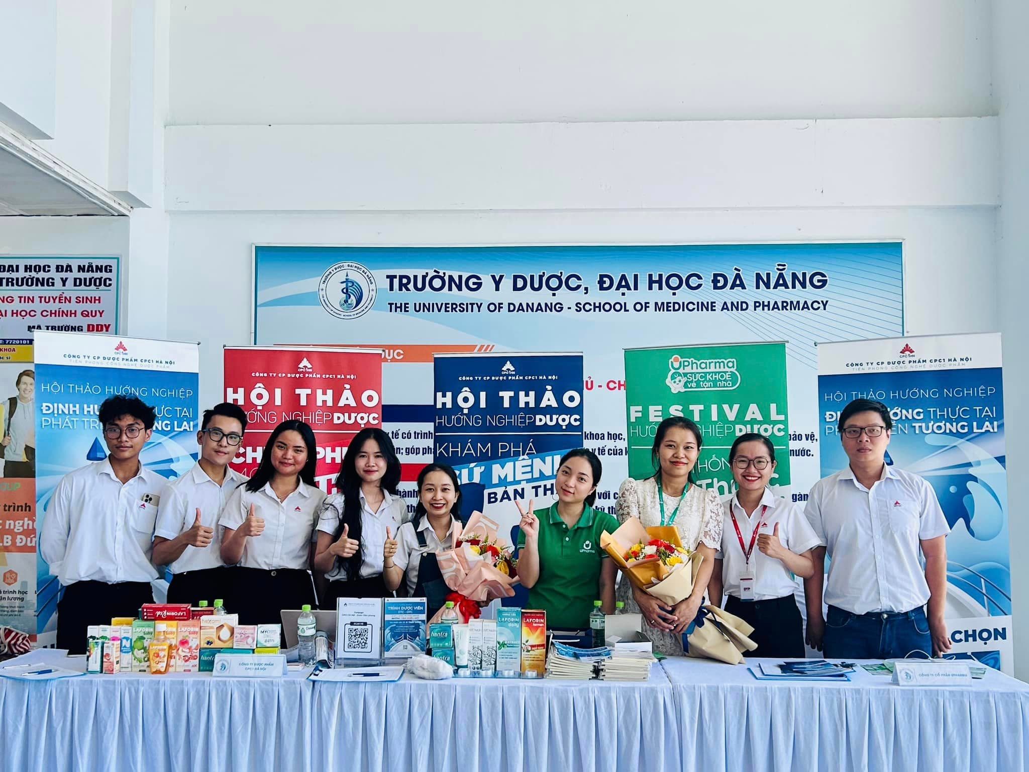 BƯỚC CHÂN VÀO TƯƠNG LAI CÙNG CPC1 HÀ NỘI TẠI NGÀY HỘI VIỆC LÀM TRƯỜNG Y DƯỢC - ĐẠI HỌC ĐÀ NẴNG