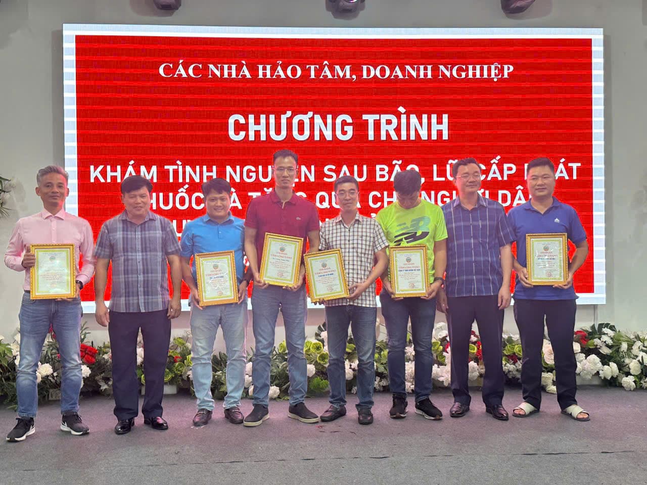 CPC1 HÀ NỘI CHUNG TAY CÙNG BÀ CON THÁI NGUYÊN CHĂM SÓC SỨC KHỎE HẬU BÃO LŨ
