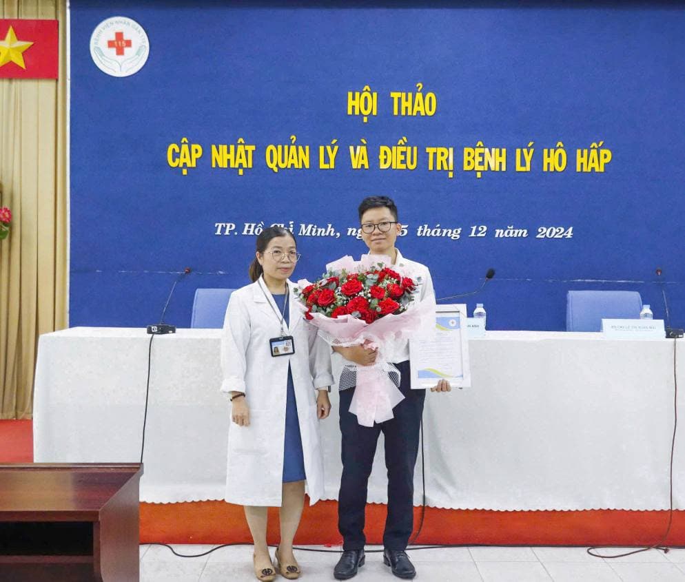 CPC1 HÀ NỘI ĐỒNG HÀNH CÙNG HỘI THẢO HÔ HẤP 2024 TẠI BỆNH VIỆN NHÂN DÂN 115