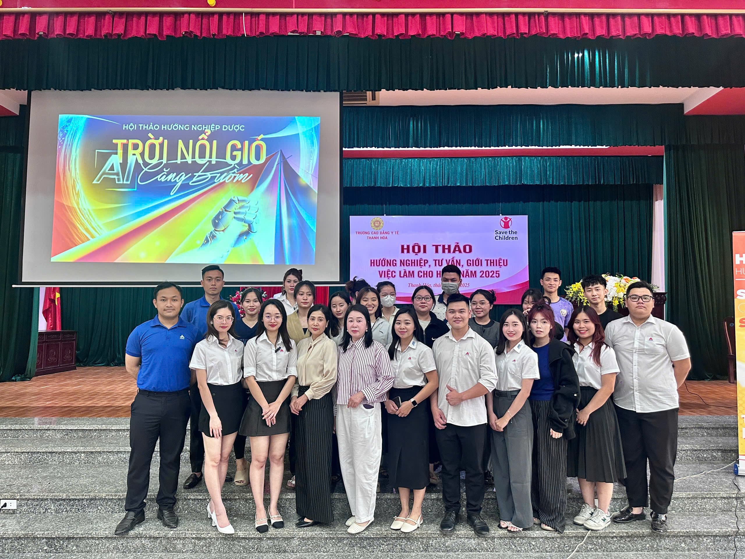 SỰ KIỆN HƯỚNG NGHIỆP & NGÀY HỘI VIỆC LÀM TẠI TRƯỜNG CAO ĐẲNG Y TẾ THANH HÓA