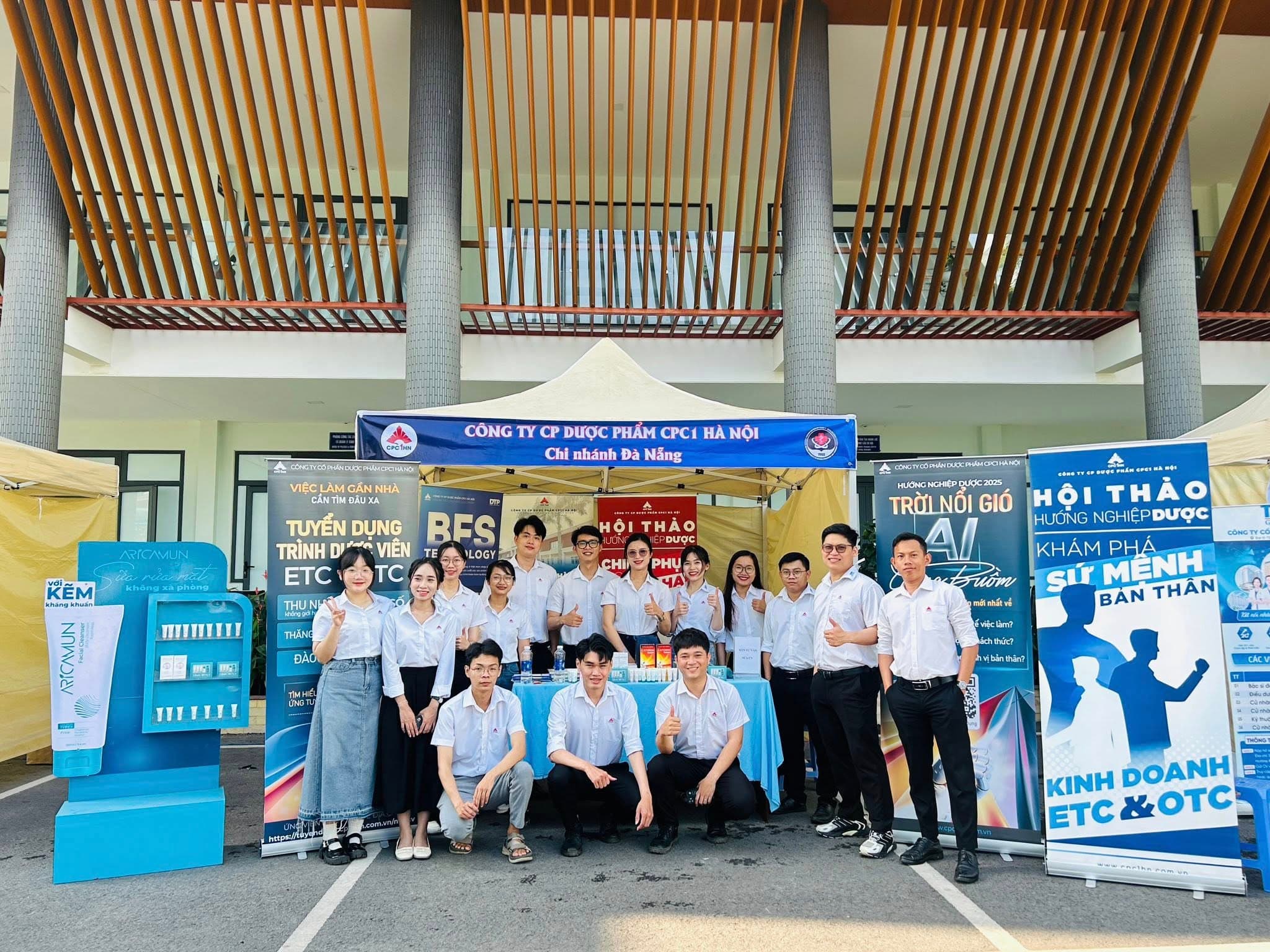 KHỞI ĐỘNG HÀNH TRÌNH HƯỚNG NGHIỆP MIỀN TRUNG: CPC1 HÀ NỘI TẠI TRƯỜNG ĐẠI HỌC KỸ THUẬT Y DƯỢC ĐÀ NẴNG