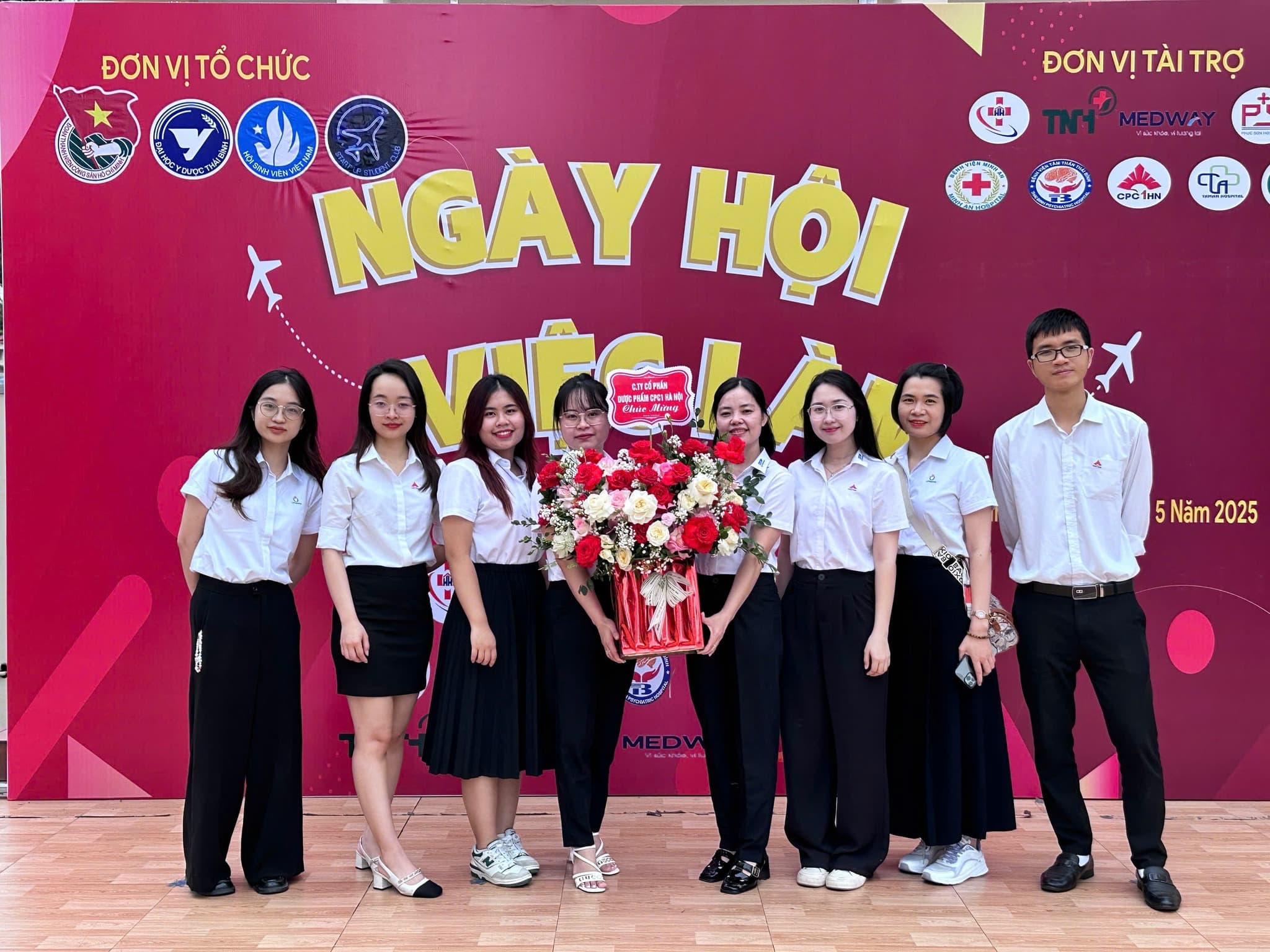 CPC1 HÀ NỘI “THẮP LỬA” NGHỀ NGHIỆP TẠI HỘI THẢO HƯỚNG NGHIỆP TRƯỜNG ĐẠI HỌC Y DƯỢC THÁI BÌNH