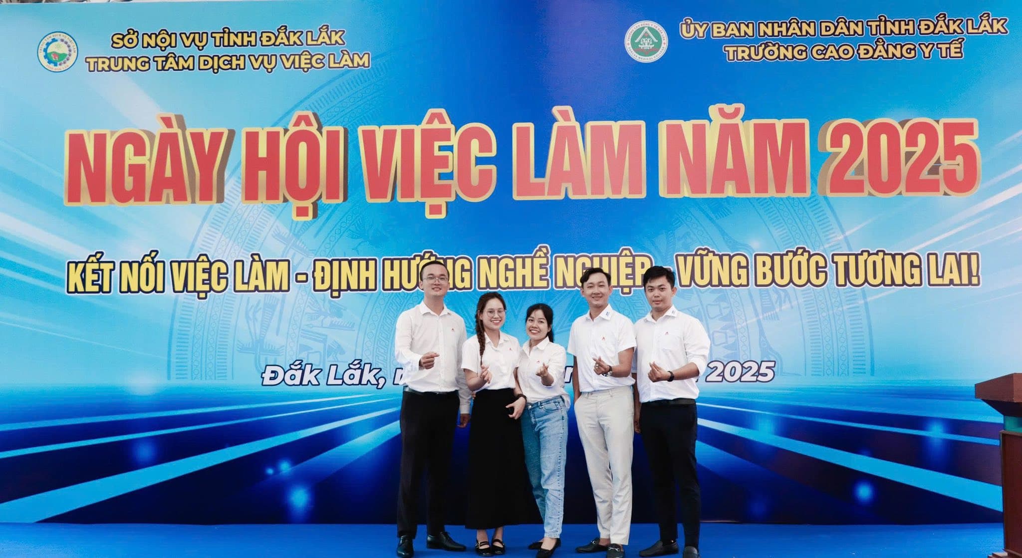 CPC1 HÀ NỘI ĐỒNG HÀNH CÙNG NGÀY HỘI VIỆC LÀM TẠI TRƯỜNG CAO ĐẲNG Y TẾ ĐẮK LẮK