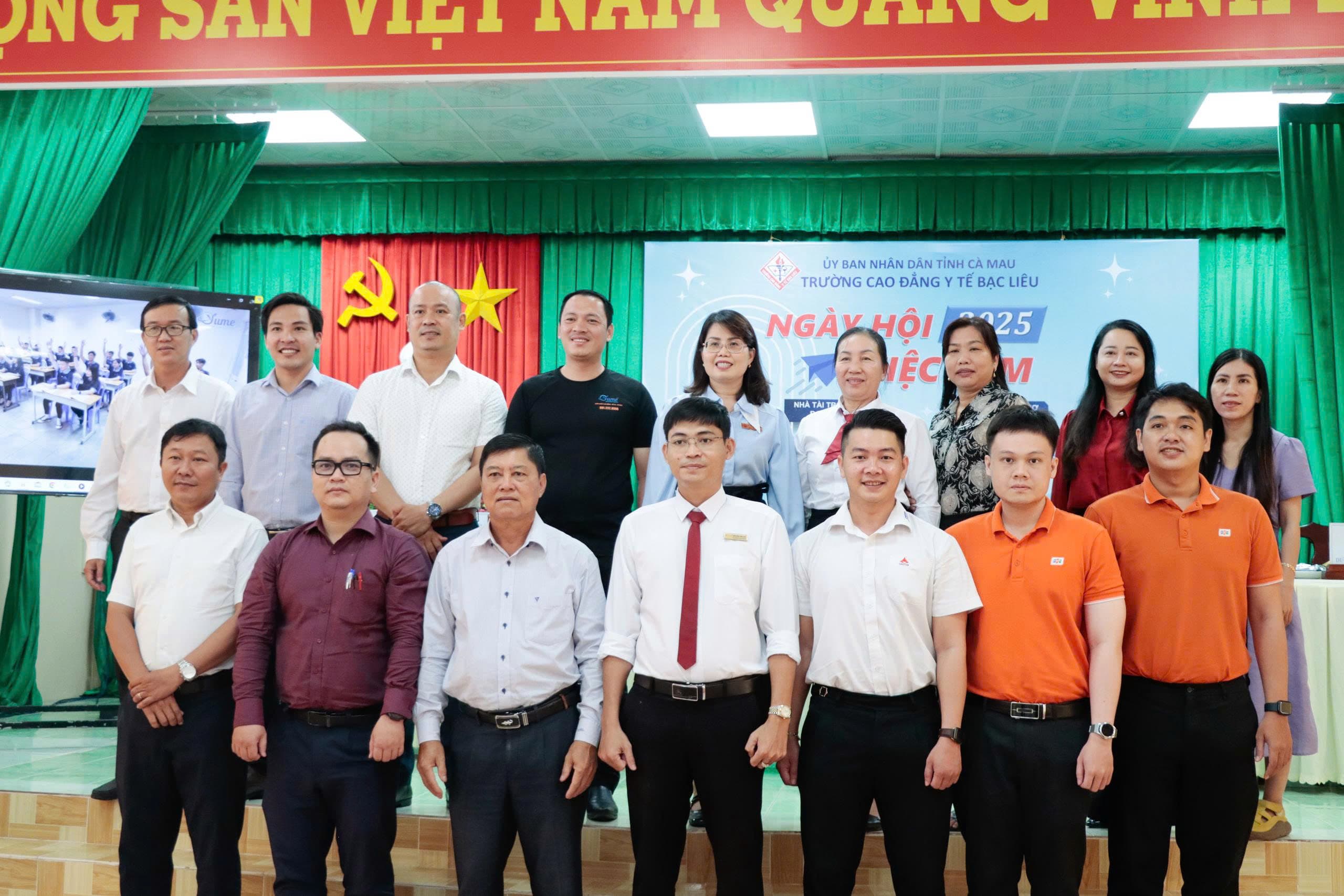 CPC1 HÀ NỘI ĐỒNG HÀNH CÙNG NGÀY HỘI VIỆC LÀM TẠI TRƯỜNG CAO ĐẲNG Y TẾ BẠC LIÊU