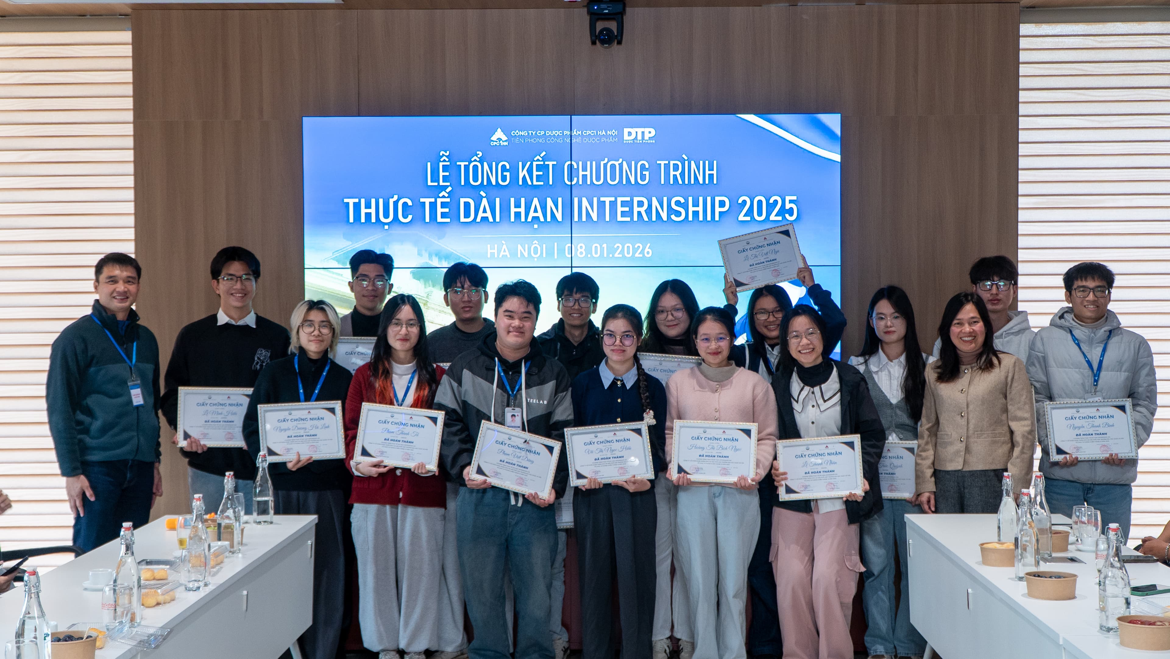 LỄ TỔNG KẾT INTERNSHIP KHÓA 4 NĂM 2025 – BỀN BỈ HÀNH TRÌNH ƯƠM CÂY TỪ HẠT