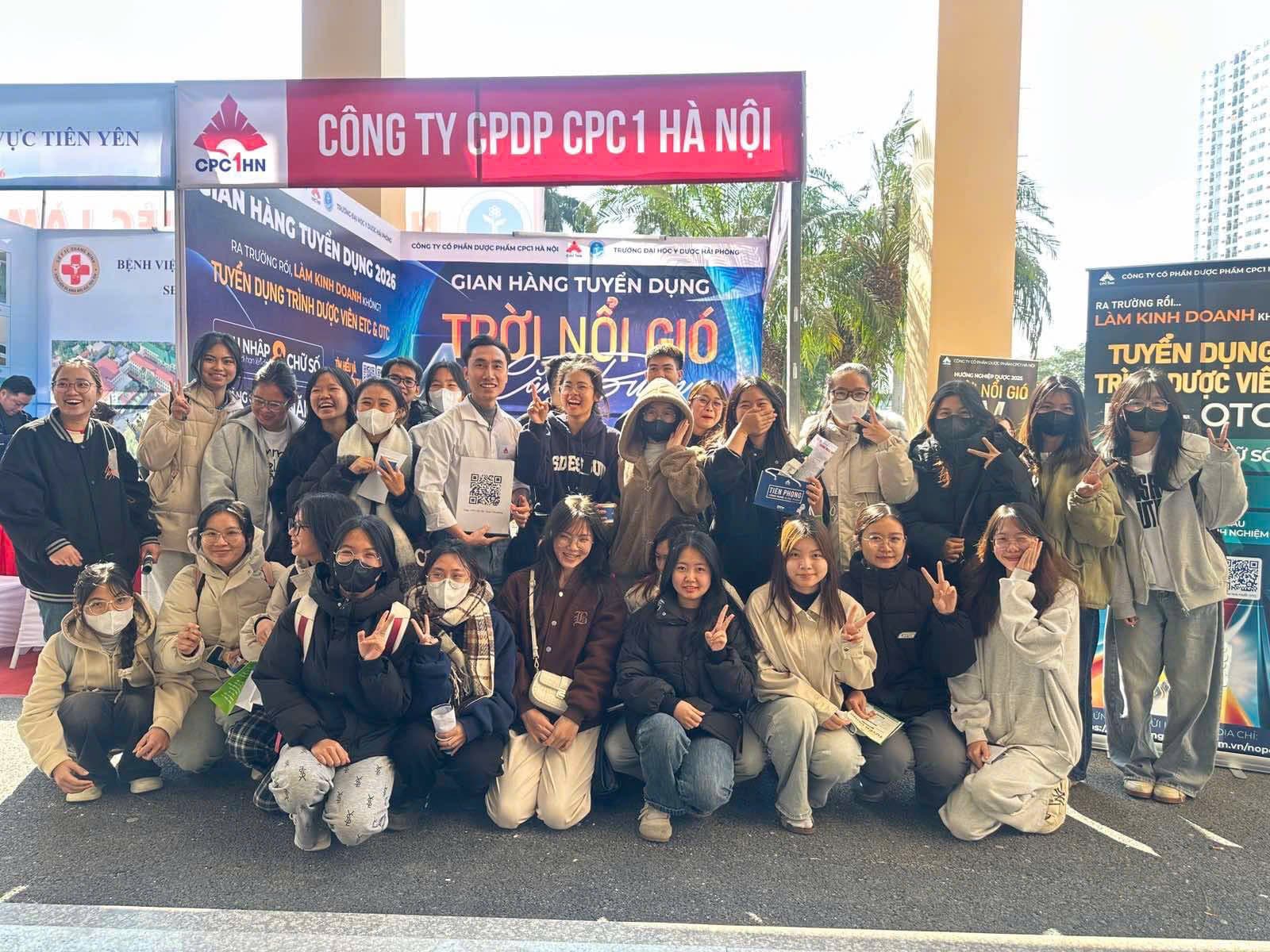 NGÀY HỘI VIỆC LÀM & CAREER TALK 1:1 – CÔNG TY CỔ PHẦN DƯỢC PHẨM CPC1 HÀ NỘI VÀ TRƯỜNG ĐẠI HỌC Y DƯỢC HẢI PHÒNG