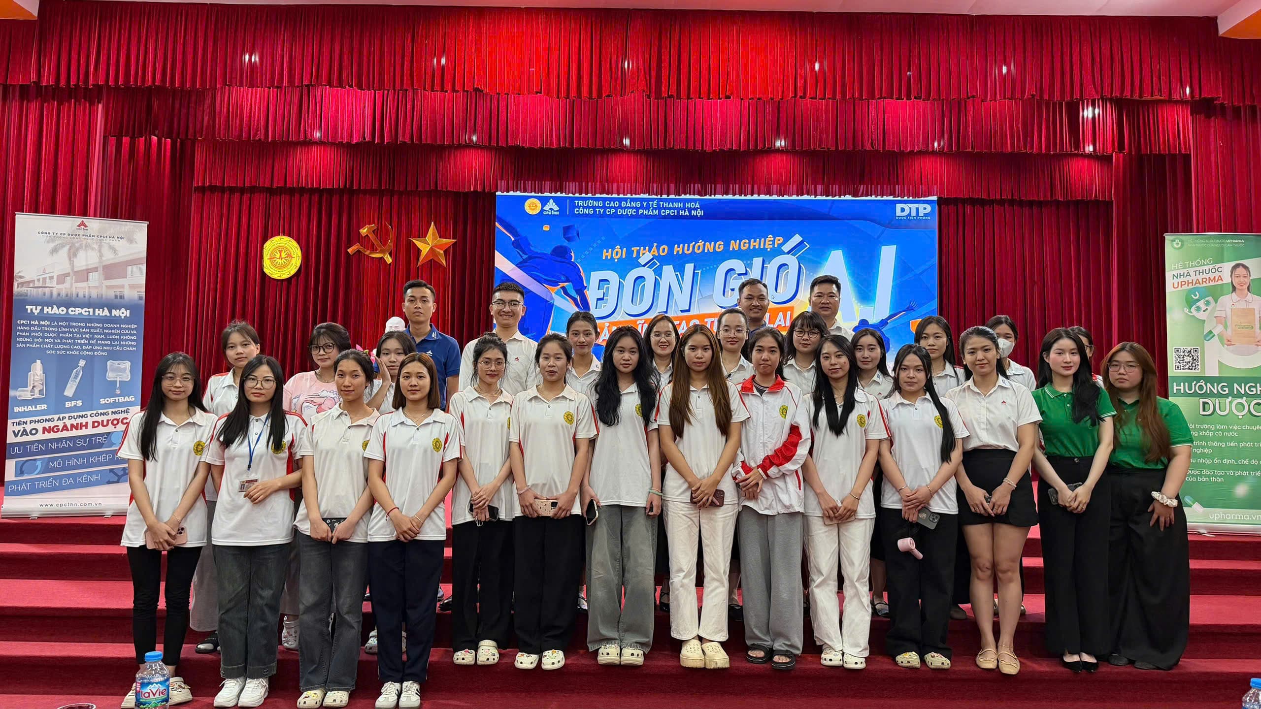 CPC1 HÀ NỘI “ĐÓN GIÓ” NGHỀ NGHIỆP TẠI HỘI THẢO HƯỚNG NGHIỆP TRƯỜNG CAO ĐẲNG Y TẾ THANH HOÁ