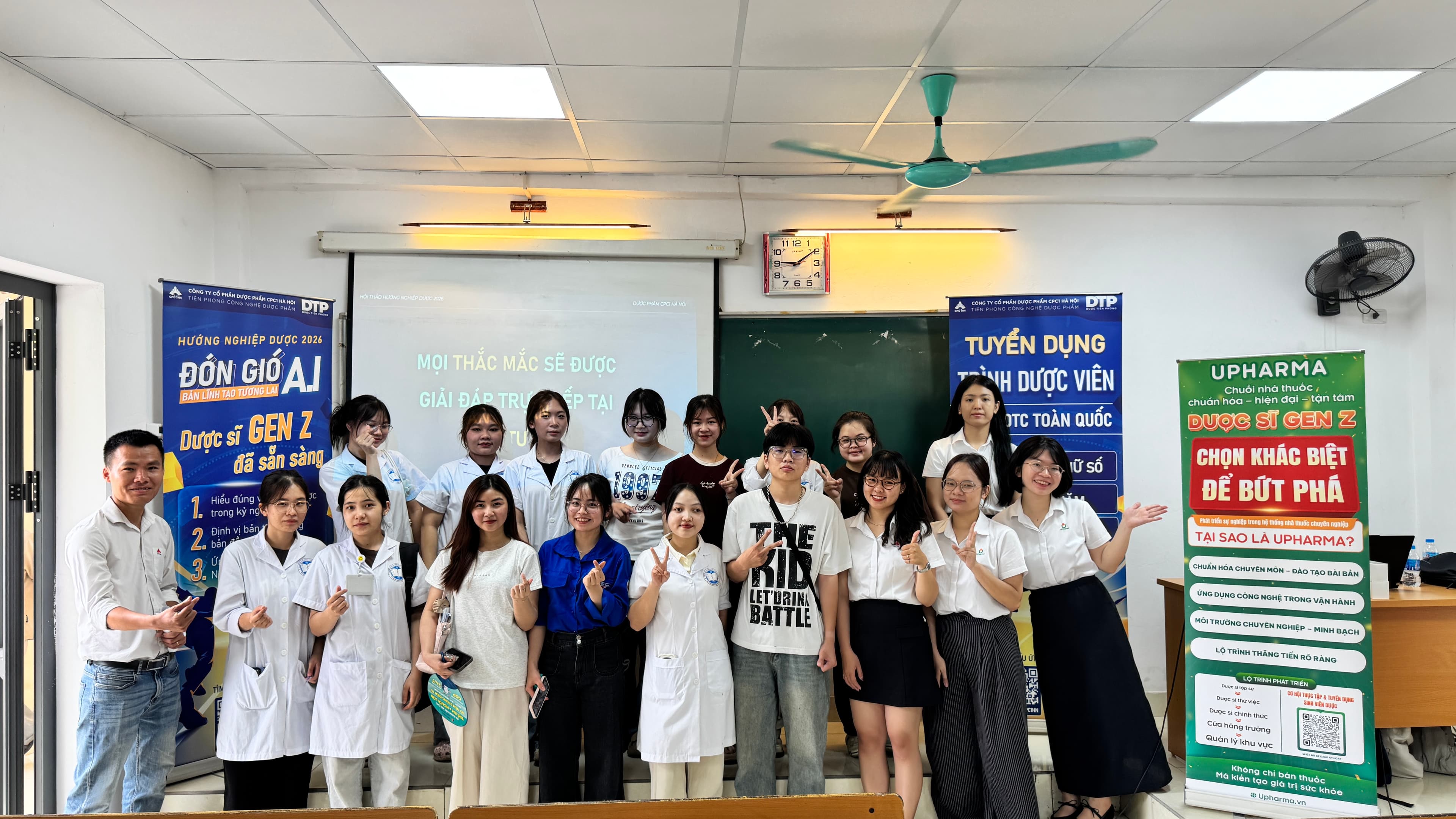 DƯỢC PHẨM CPC1 HÀ NỘI ĐỒNG HÀNH CÙNG NGÀY HỘI VIỆC LÀM 2026 TẠI TRƯỜNG CAO ĐẲNG Y TẾ HÀ ĐÔNG