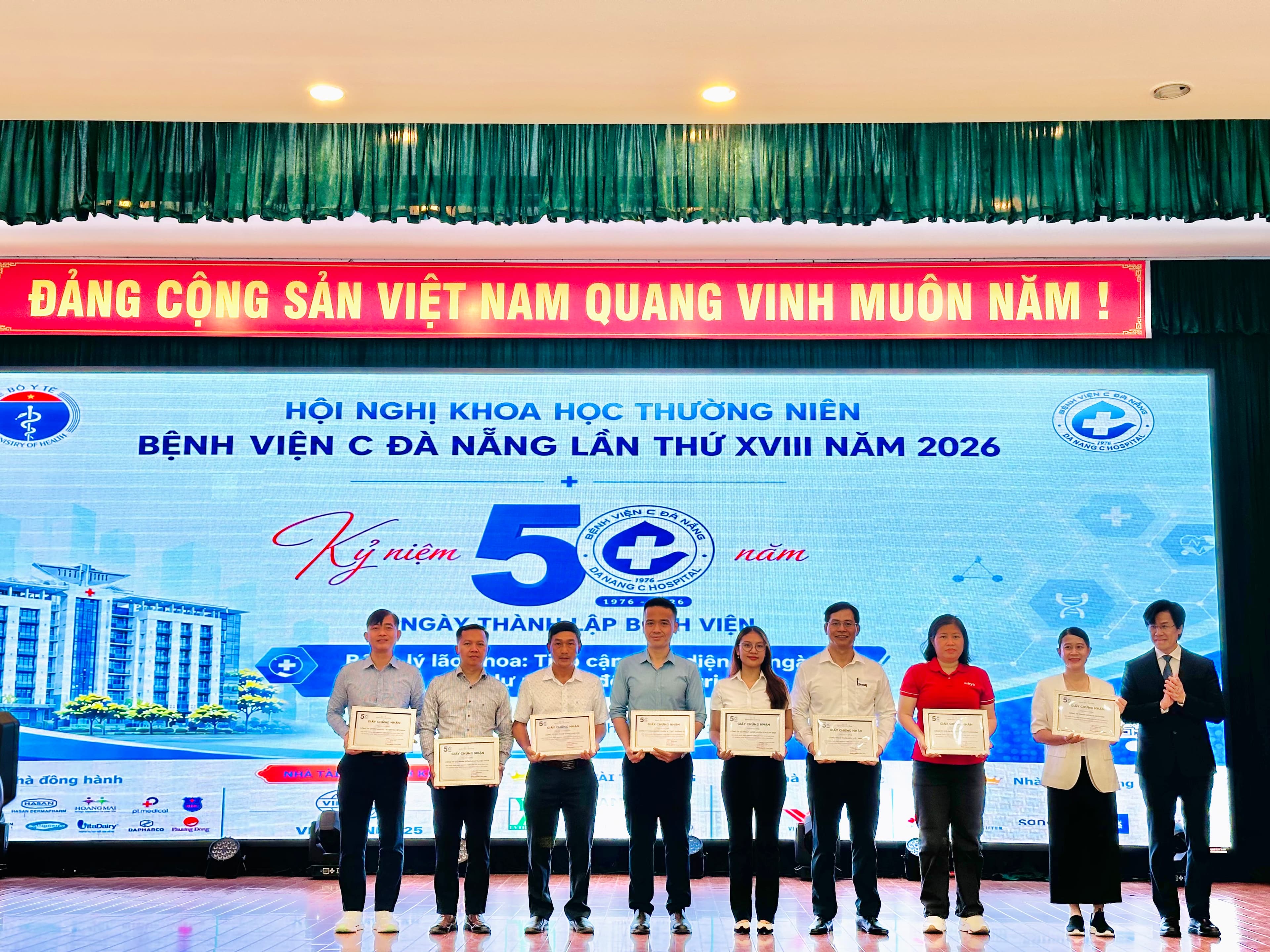 CPC1 HÀ NỘI ĐỒNG HÀNH CÙNG HỘI NGHỊ KHOA HỌC THƯỜNG NIÊN LẦN THỨ XVIII NĂM 2026 - KỶ NIỆM 50 NĂM NGÀY TRUYỀN THỐNG BỆNH VIỆN C ĐÀ NẴNG