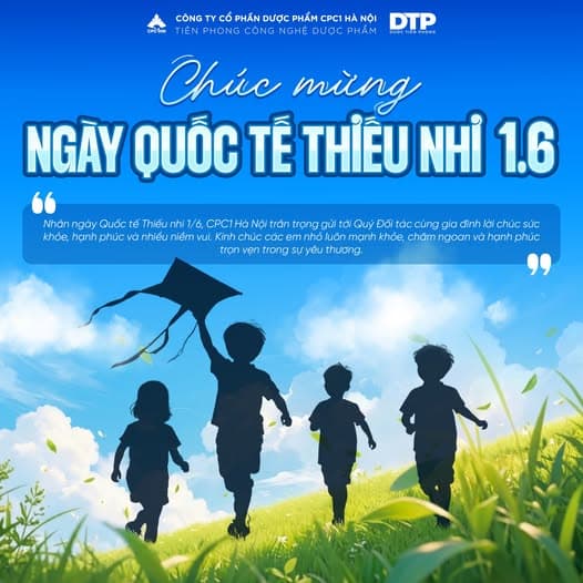 HAPPY INTERNATIONAL CHILDREN'S DAY 1/6